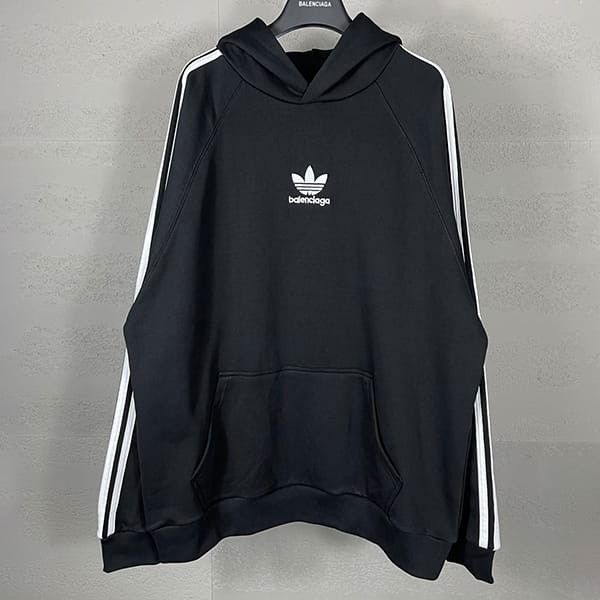 Hard to find Balenciaga Adidas replica large fit sweatshirt hoodie 729322TNVN28482 Hard to find Balenciaga Adidas replica large fit sweatshirt hoodie 729322TNVN28482