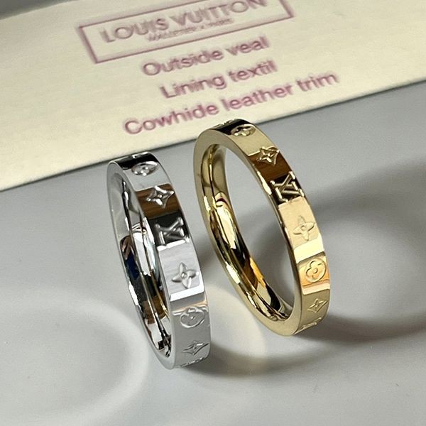 [Sold out] Louis Vuitton Ring Replica Monogram Carved vuc93236