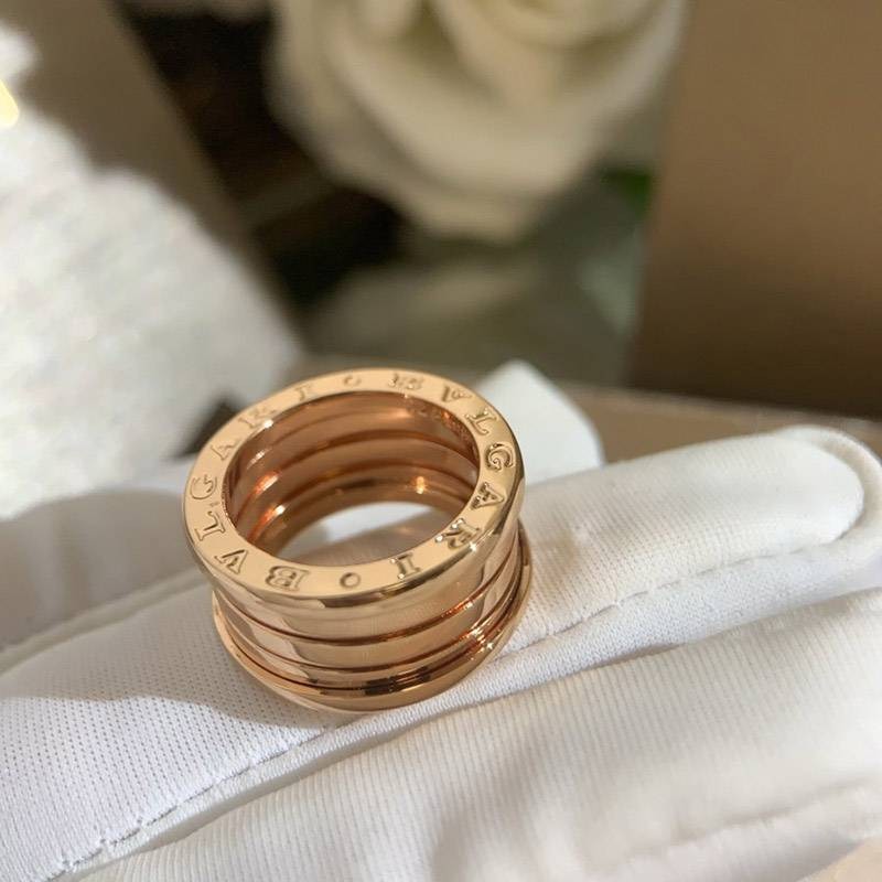 Spring/Summer New Arrivals Bulgari B.ZERO1 18K Pink Gold 1 Band Ring Replica Buv91175