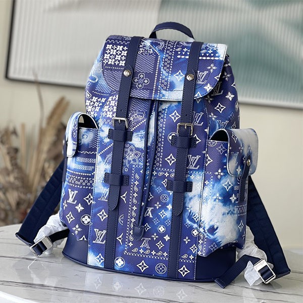 Very popular!! New color? Louis Vuitton Christopher PM fake backpack M20554