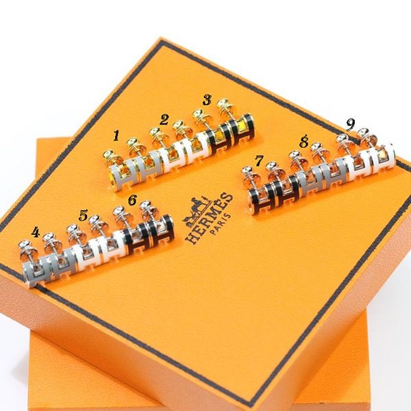Very popular: Hermes Pop H mini earrings replica in all colors erl76557