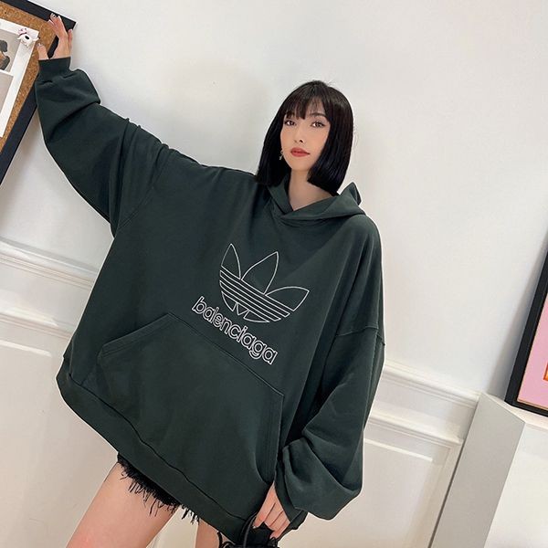 Rare Balenciaga Hoodie Replica Green bal07001 Rare Balenciaga Hoodie Replica Green bal07001