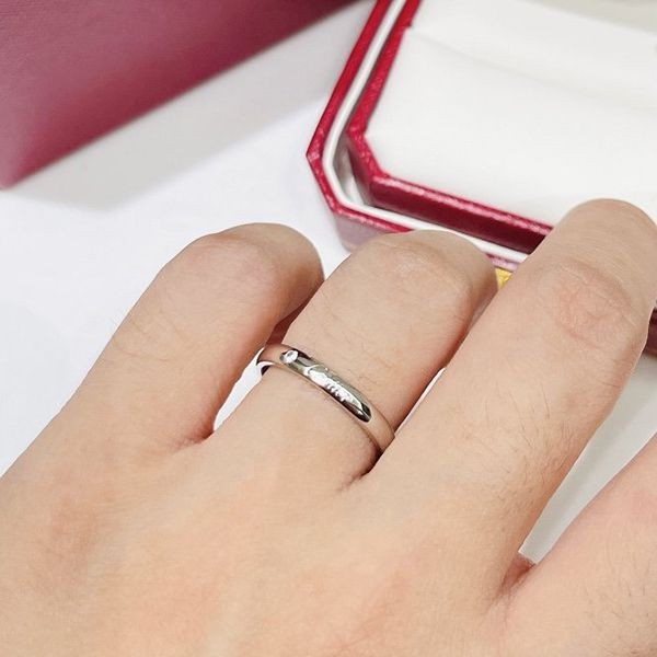 Cheap Cartier 1895 Wedding Ring Simple Fake Pair with Tracking kax24703 Cheap Cartier 1895 Wedding Ring Simple Fake Pair with Tracking kax24703