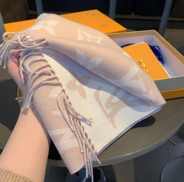 New color ☆ Rare Louis Vuitton cashmere scarf replica M76966 New color ☆ Rare Louis Vuitton cashmere scarf replica M76966