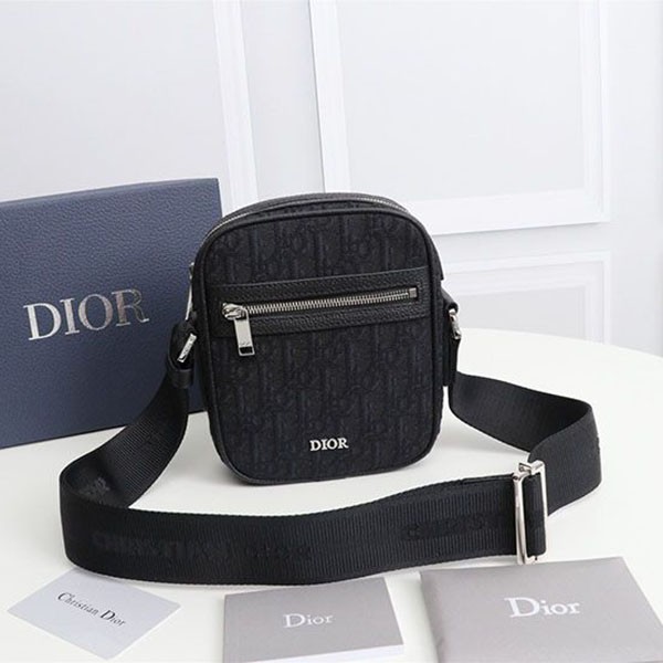 ★Popular in Japan! Dior Messenger Pouch Oblique Shoulder Logo dee68142