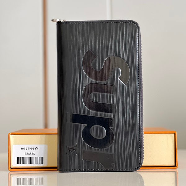 New for Spring/Summer Supreme x Louis Vuitton Epi Zippy Wallet Replica M67544 New for Spring/Summer Supreme x Louis Vuitton Epi Zippy Wallet Replica M67544
