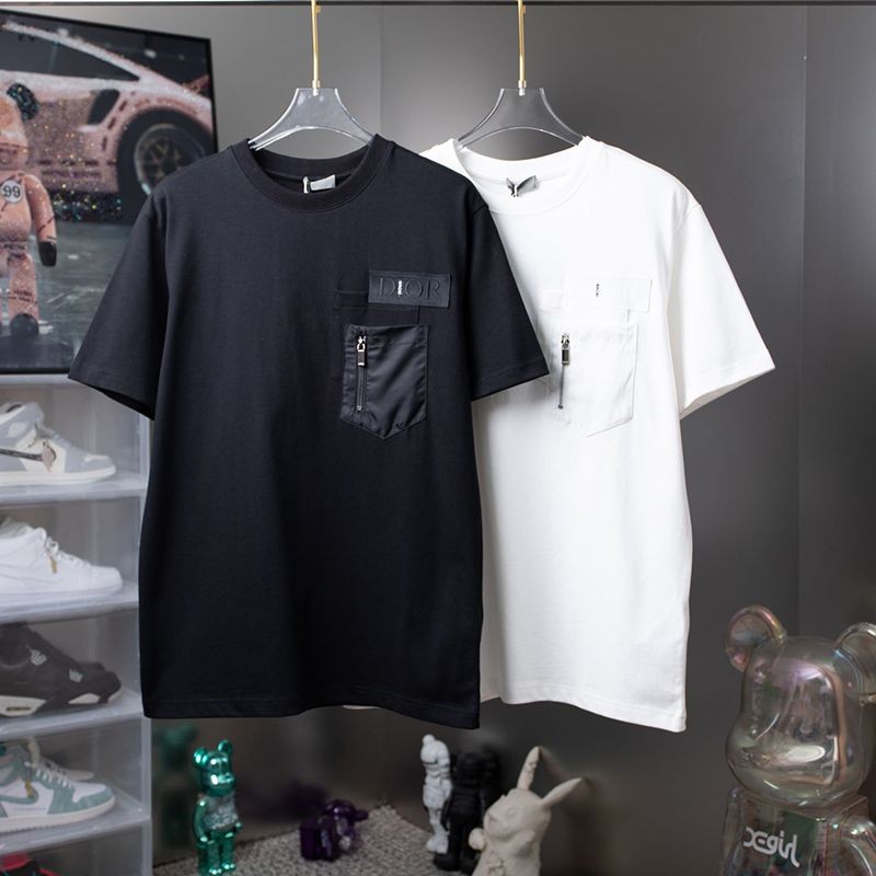 ☆Very popular☆◆High quality Dior T-shirt replica, simple, with embroidered logo, cotton jersey det71615 ☆Very popular☆◆High quality Dior T-shirt replica, simple, with embroidered logo, cotton jersey det71615