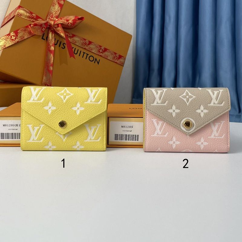 [Quick delivery] Louis Vuitton Portefeuille Victorine replica in 2 colors M81289