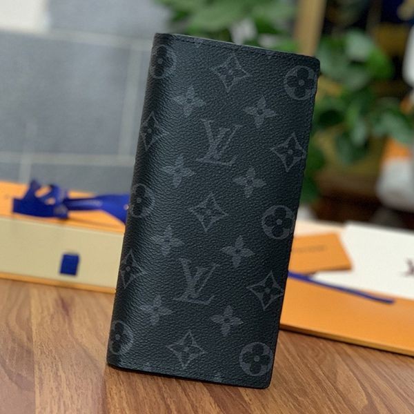 Free shipping Louis Vuitton Monogram Eclipse bi-fold long wallet replica vue37822 Free shipping Louis Vuitton Monogram Eclipse bi-fold long wallet replica vue37822