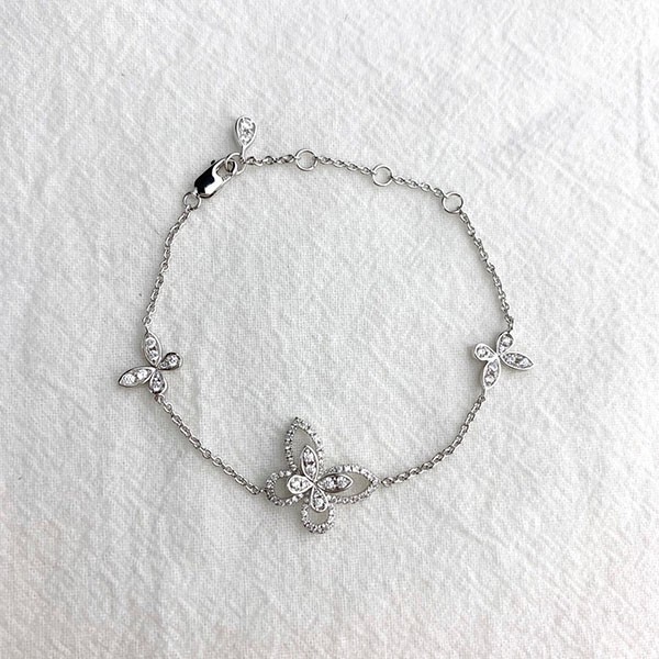 Competitive Graff Butterfly Replica Silhouette Diamond Mini Bracelet RGB466 Competitive Graff Butterfly Replica Silhouette Diamond Mini Bracelet RGB466