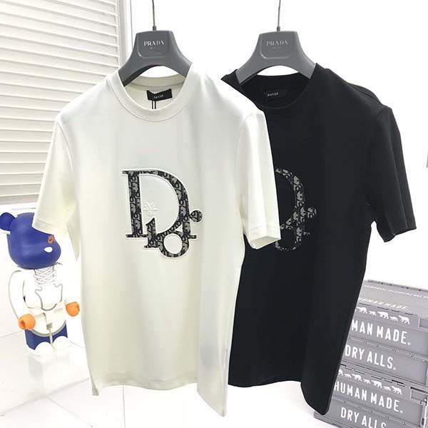 New sale Dior cotton jersey short sleeve T-shirt copy den77120 New sale Dior cotton jersey short sleeve T-shirt copy den77120