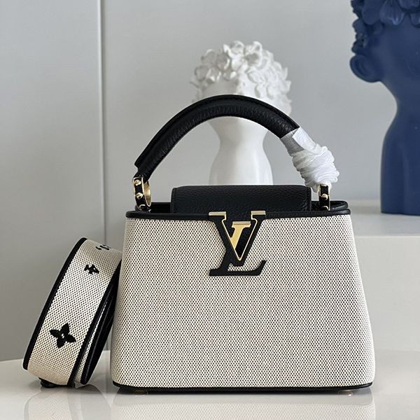 Very popular!! New color ★? Louis Vuitton Capucines fake hand shoulder bag 3 sizes vua71963