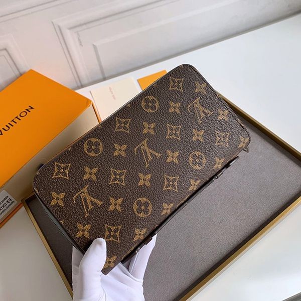 Easy to use! Louis Vuitton Zippy XL Replica Men's Long Wallet Monogram Eclipse M61506