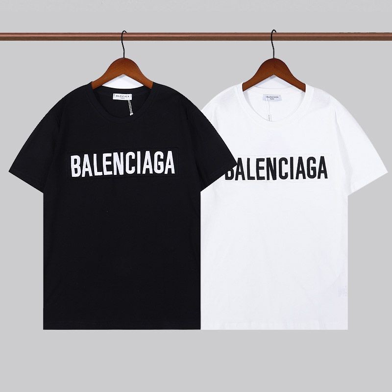 The hottest topic! Balenciaga logo T-shirt replica in 2 colors baj02423