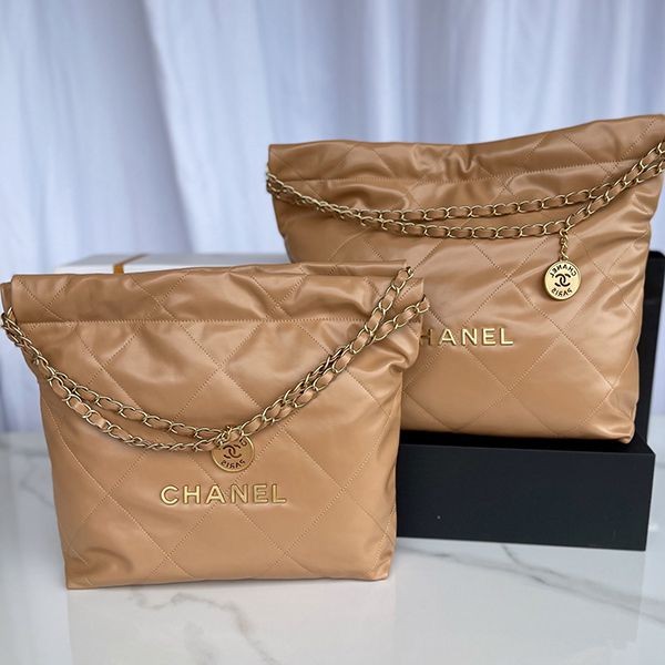 Very popular! Chanel 22 handbag replica camel shn74520 Very popular! Chanel 22 handbag replica camel shn74520