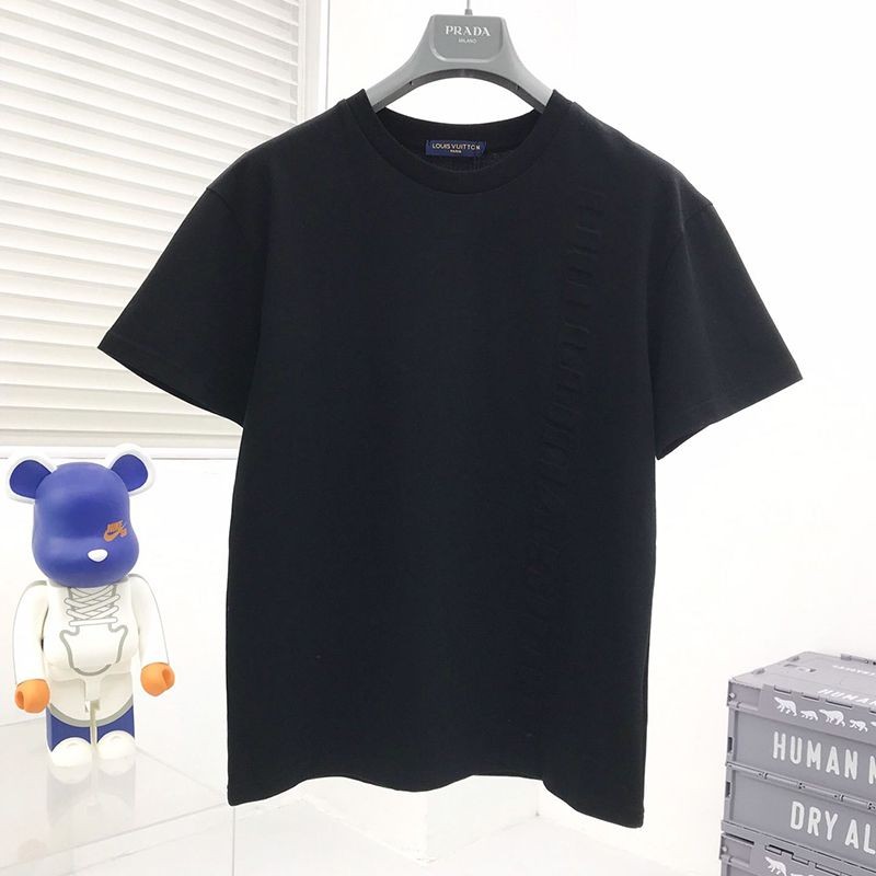 No.1 in popularity ◆ Louis Vuitton ◆ T-shirt replica top short sleeve men's red vuu57050