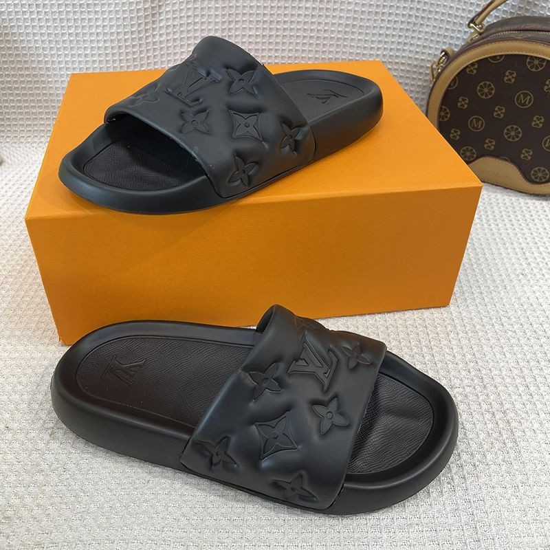 Cute Louis Vuitton Waterfront Line Sandals Replica vuj15087
