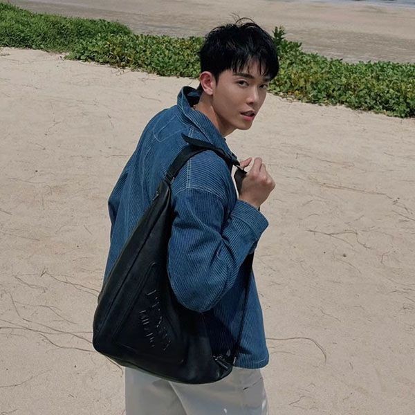 Rare color Prada Triangle Canvas Bag Replica 2VY007 Rare color Prada Triangle Canvas Bag Replica 2VY007