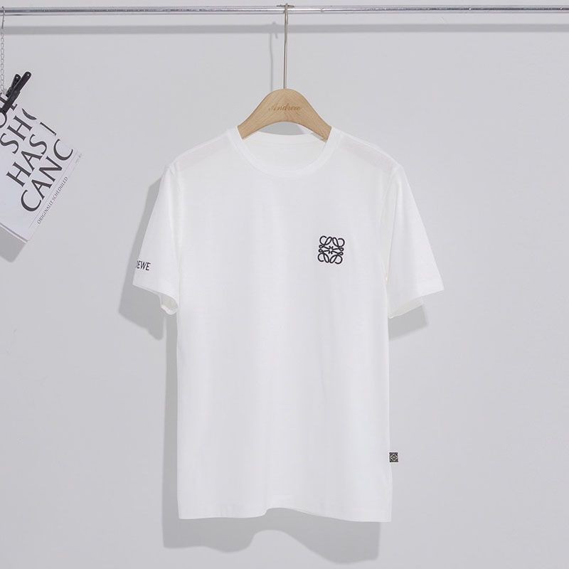 The hottest topic! Loewe Anagram Logo Cotton Short Sleeve T-shirt Copy H526Y22J261 The hottest topic! Loewe Anagram Logo Cotton Short Sleeve T-shirt Copy H526Y22J261