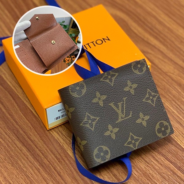 Rare Louis Vuitton Replica Portefeuille Marco NM Monogram Bi-fold Wallet M62288 Rare Louis Vuitton Replica Portefeuille Marco NM Monogram Bi-fold Wallet M62288