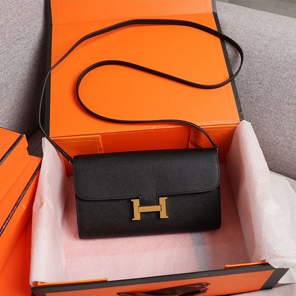 Classic and popular Hermes Constance long wallet replica erg36559