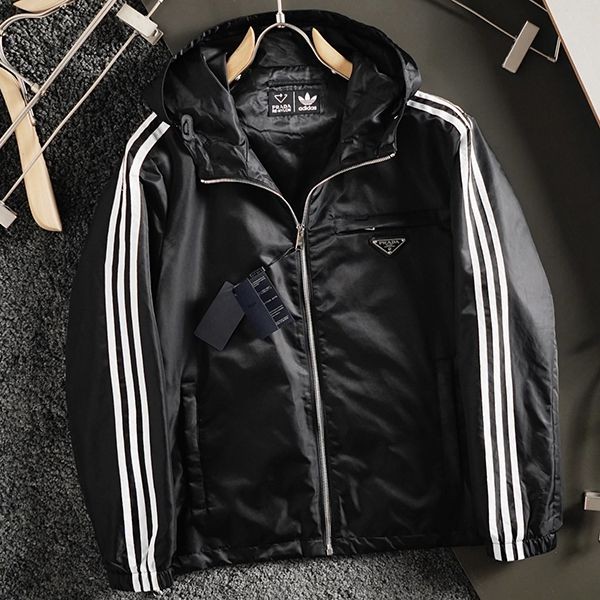 n-grade Recommended Prada x Adidas Re-Nylon Food Truck Jacket put48288