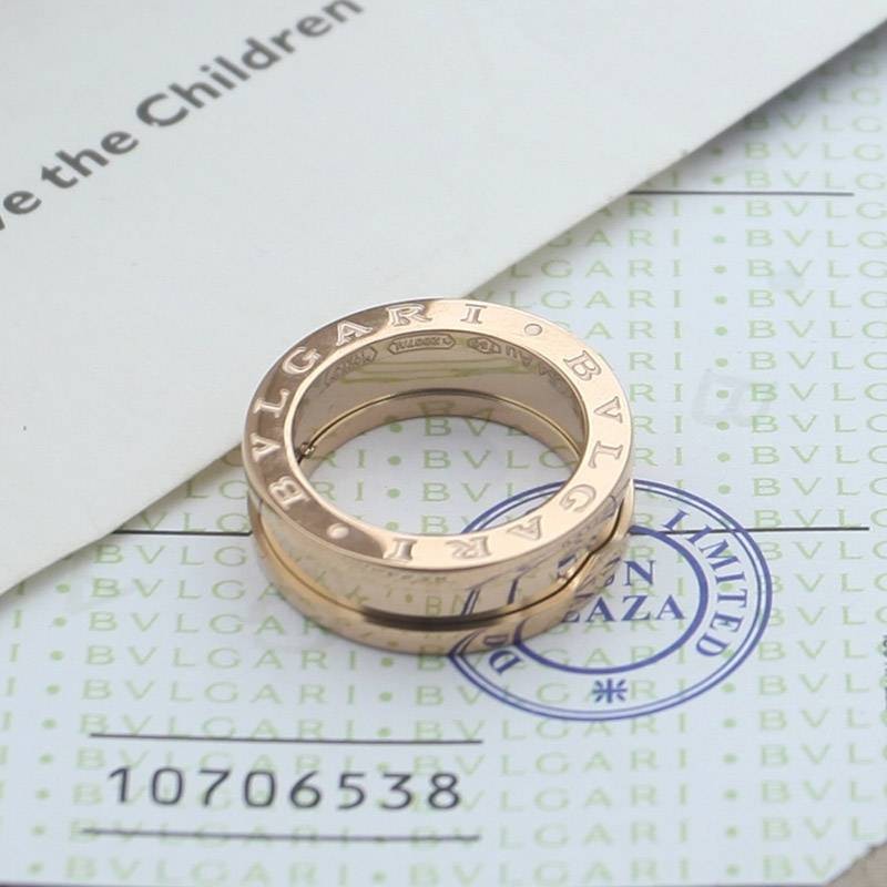 Very popular! Bulgari B.ZERO1 18K gold 1 band ring replica Buh34473