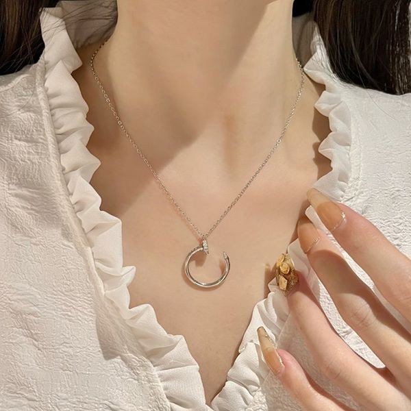 Extremely rare! Cartier Juste un Clou necklace replica B7224514