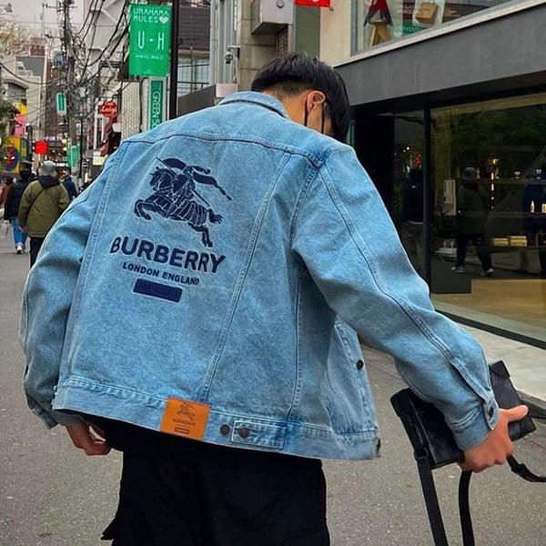 ★Supreme x Burberry replica★The collaboration denim jacket that's the talk of the world★ Baa72023