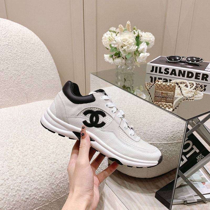 The hottest topic! Chanel CC logo low-top sneakers replica shb43035