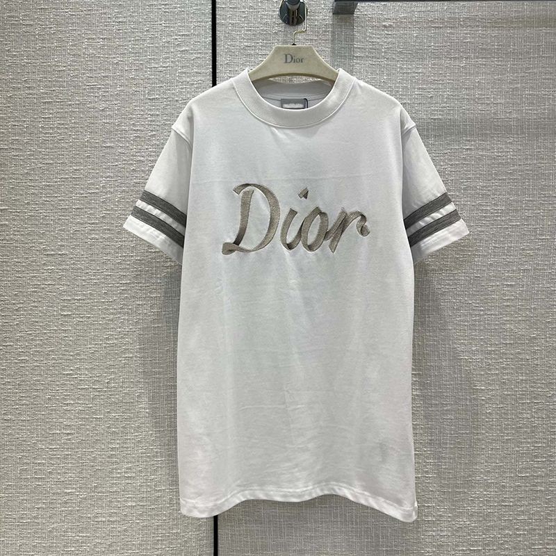 21-22AW Dior Organic Cotton Jersey T-shirt Replica del05981 21-22AW Dior Organic Cotton Jersey T-shirt Replica del05981
