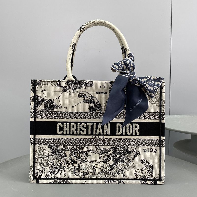 Eye-catching color Dior BOOK TOTE replica medium tote bag Chiuri dez85857