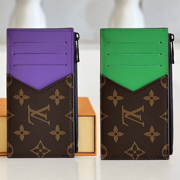 Louis Vuitton Coin Card Holder Sold Out Replica 2 Colors Coin Case M81627