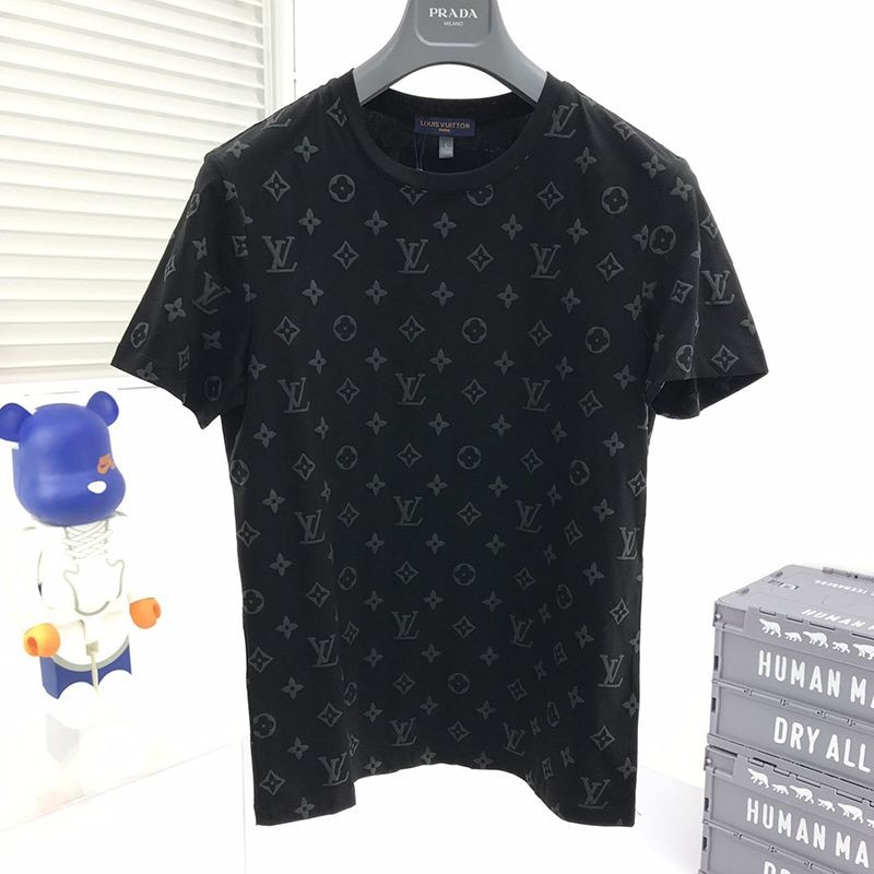 21AW New Arrival? Louis Vuitton Contrast Back T-Shirt Game Replica vup36725