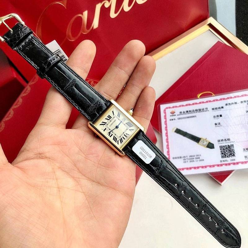 Very popular all over the world? Cartier Tank Louis Cartier LM Replica kac97230