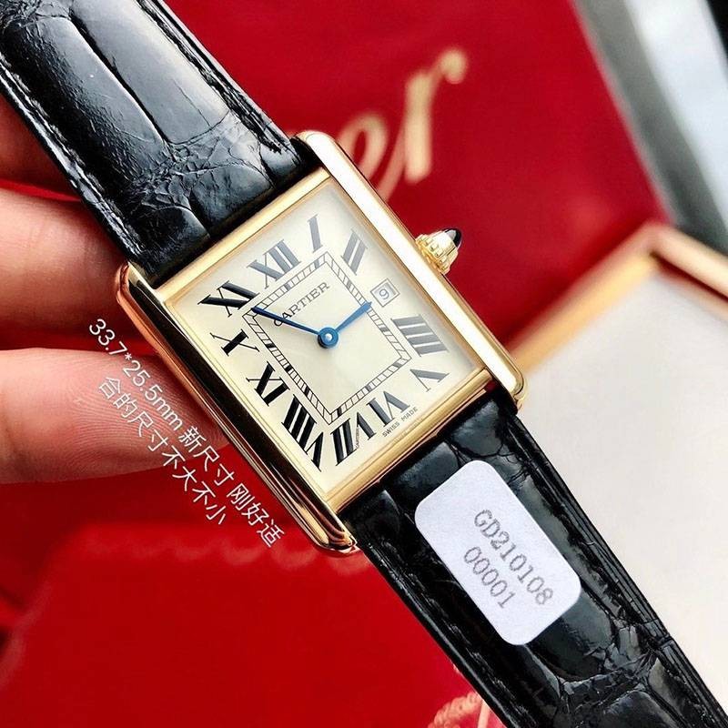Very popular all over the world? Cartier Tank Louis Cartier LM Replica kac97230