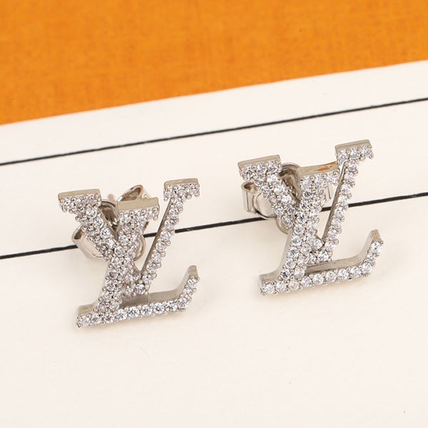 Louis Vuitton earrings replica with LV logo vue05310 sold out