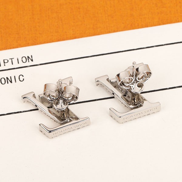 Louis Vuitton earrings replica with LV logo vue05310 sold out