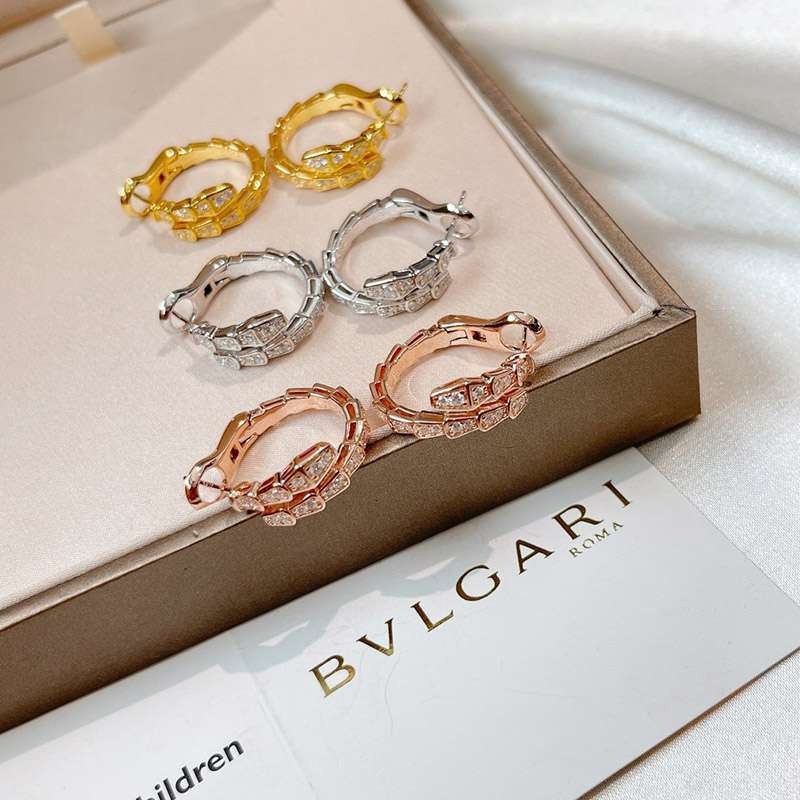 High quality???Bvlgari Serpenti Viper earrings fake shipping included Bus79587 High quality???Bvlgari Serpenti Viper earrings fake shipping included Bus79587
