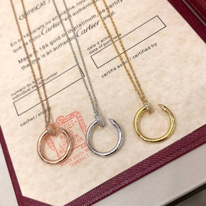 21-22AW Cartier Replica Juste un Clou Necklace 3 Colors kad47743