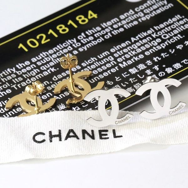 Very popular! Perfect as a gift? Chanel CC earrings replica 3 colors shj71654