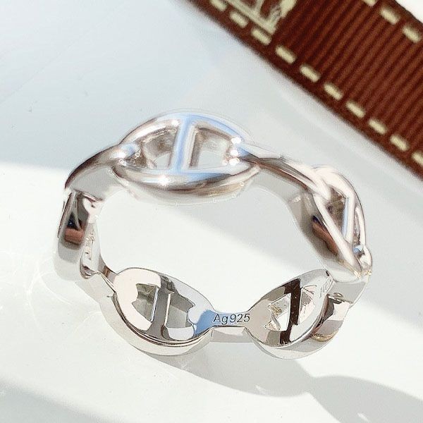Extremely rare! Hermes Chaine d'Ancre replica Anchaine PM ring H109507Bv00046