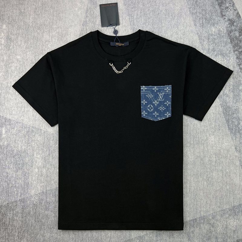 The most popular item on the market☆? Louis Vuitton Women's Monogram Pocket T-shirt Replica vuz37413