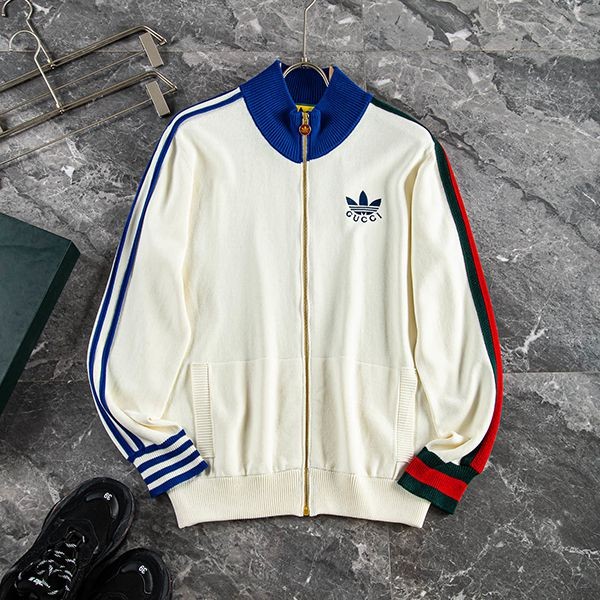 Very popular: Gucci Adidas replica cotton jersey zip jacket gum28497 Very popular: Gucci Adidas replica cotton jersey zip jacket gum28497
