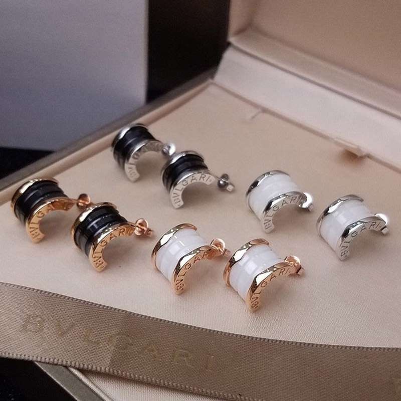 Popularity is rising rapidly Bulgari 18K yellow gold earrings Super copy N grade Buw79651 Popularity is rising rapidly Bulgari 18K yellow gold earrings Super copy N grade Buw79651