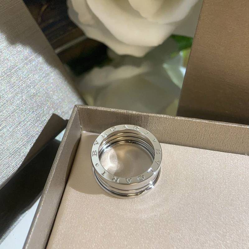 Super hot topic! First come, first served? Bulgari B.ZERO1 replica silver 1 band ring Bub83805