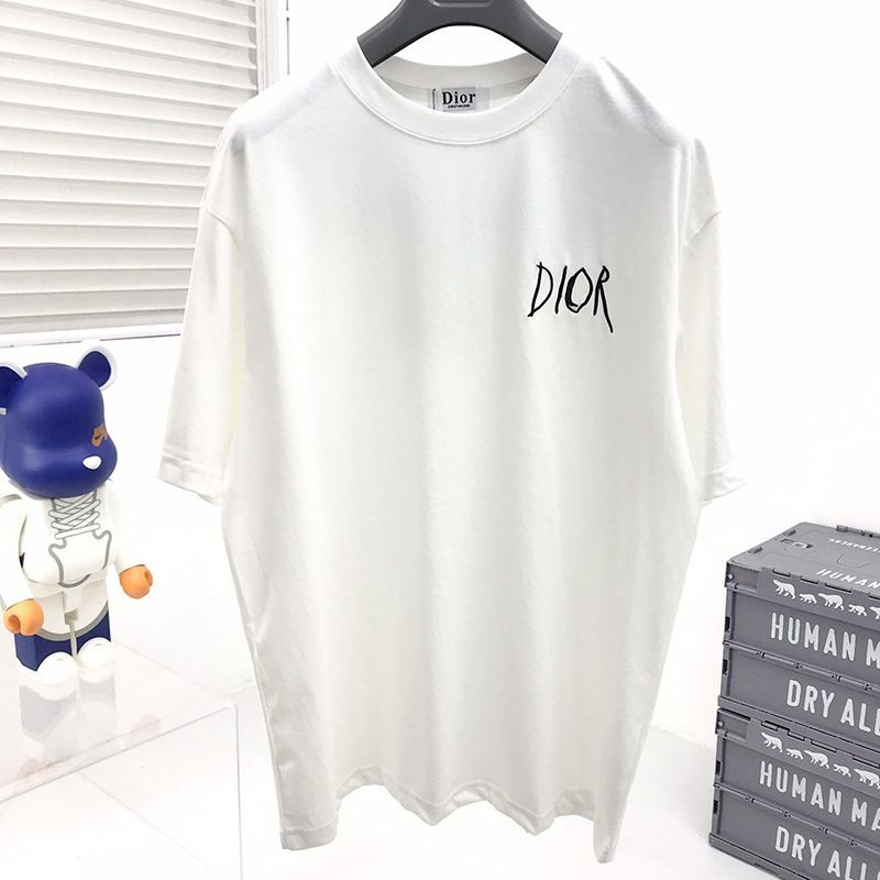 New Dior T-shirt for Spring/Summer, Replica Linen Cotton Jersey dec20394 New Dior T-shirt for Spring/Summer, Replica Linen Cotton Jersey dec20394