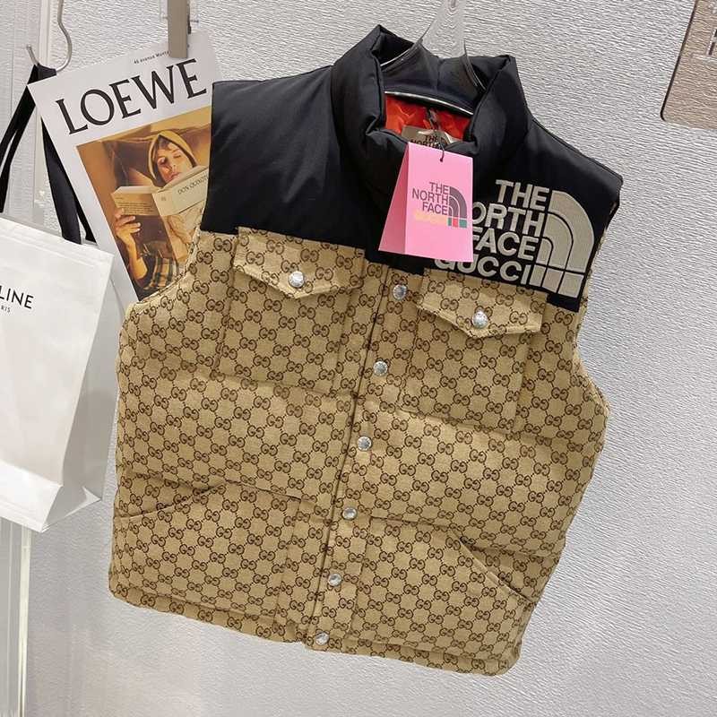 Very popular: Gucci North Face down vest replica gue19628