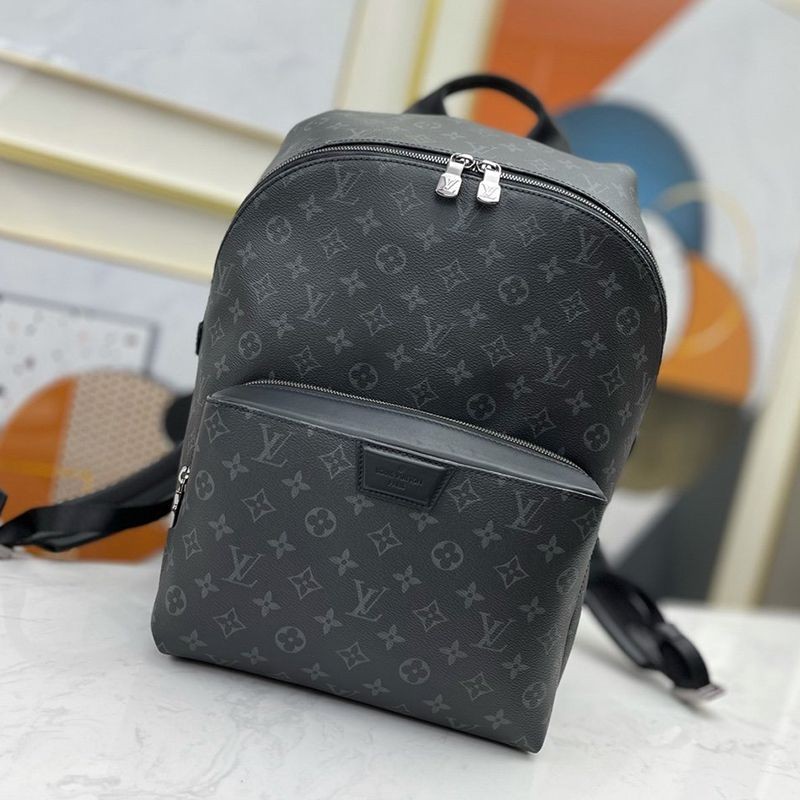 Not available in Japan Louis Vuitton Eclipse Apollo Backpack Replica Monogram Black vuz56077