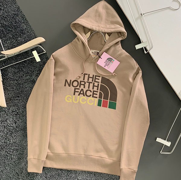 Want it? Super limited edition? Gucci x North Face collaboration logo hoodie fake sweatshirt Noe68568